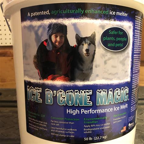 Ice B Gone Magic: The Safest Ice Melter for Pets and Plants